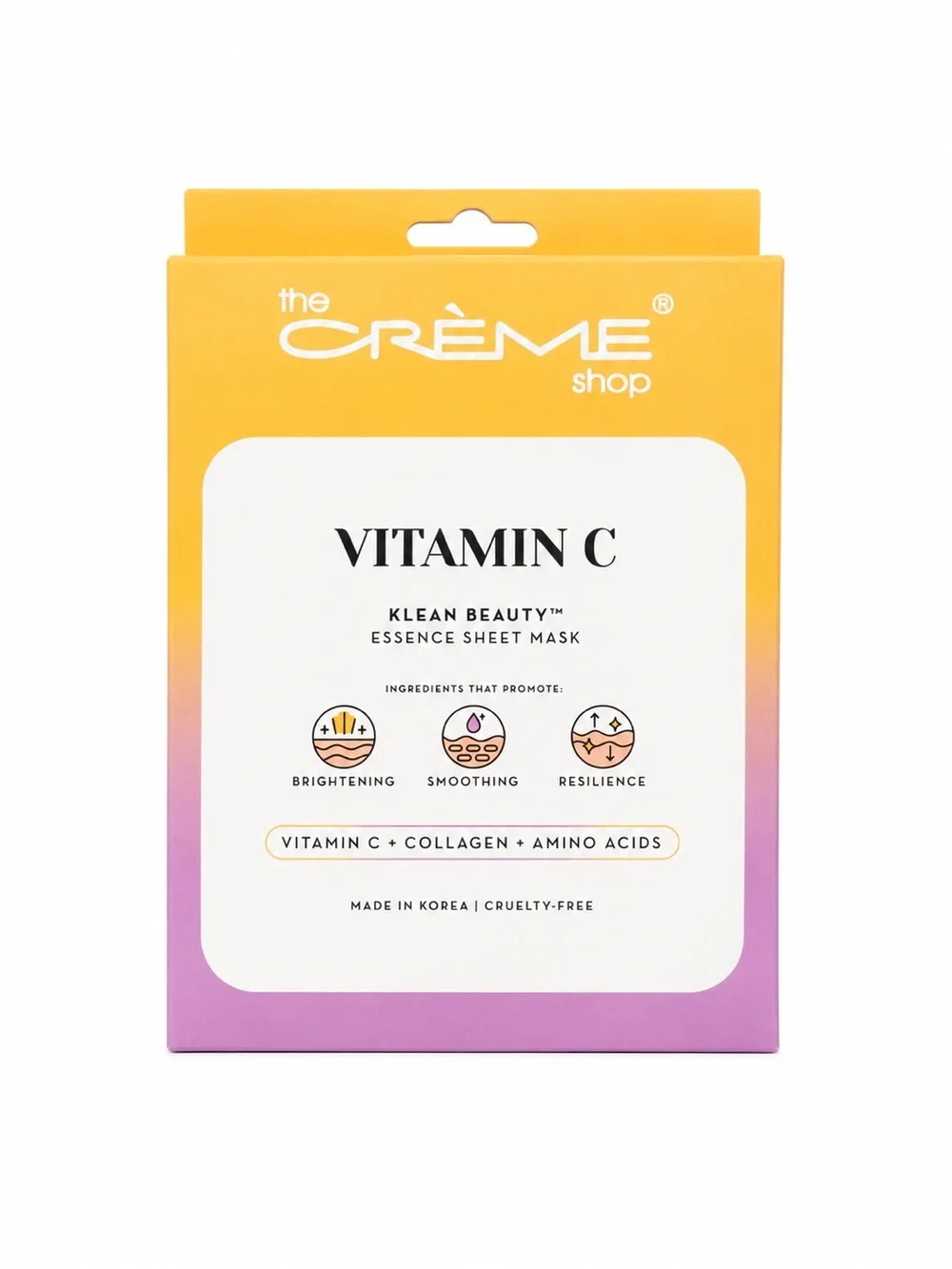 Vitamin C Klean Beauty Essence Sheet Mask 5 Pack